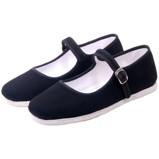 荣升合 老北京布鞋女鞋 纯手工千层底布鞋女款夏季休闲单鞋工作鞋