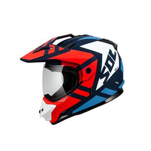 中国台湾SOL摩托车头盔公路越野拉力盔全覆式男女四季机车盔SS-1