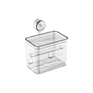 吸盘纸巾盒卫生间厕纸盒壁挂式纸巾架免打孔厕所卷纸架浴室置物架