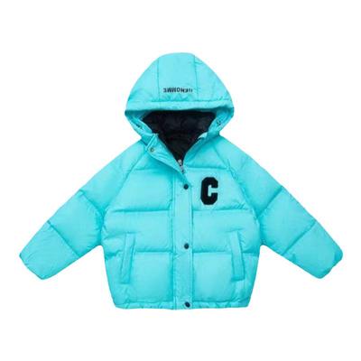 加绒儿童洋气羽绒服女童外套冬装