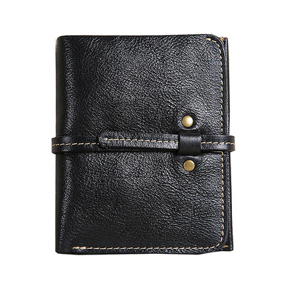 手工真皮钱包小众高级感皮夹子