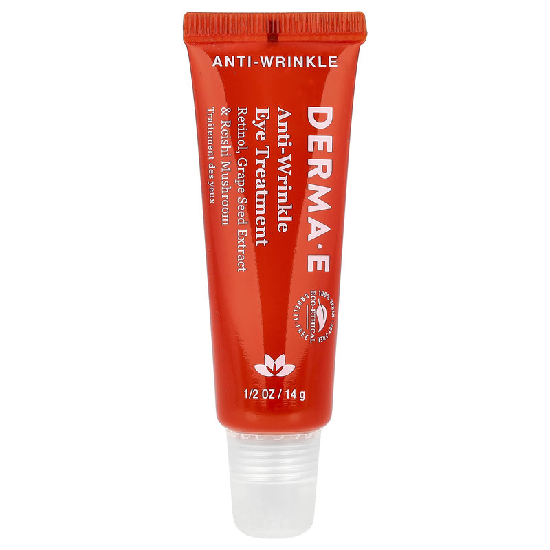 DERMA E,抗皱纹眼霜,0.5 盎司(14 克)