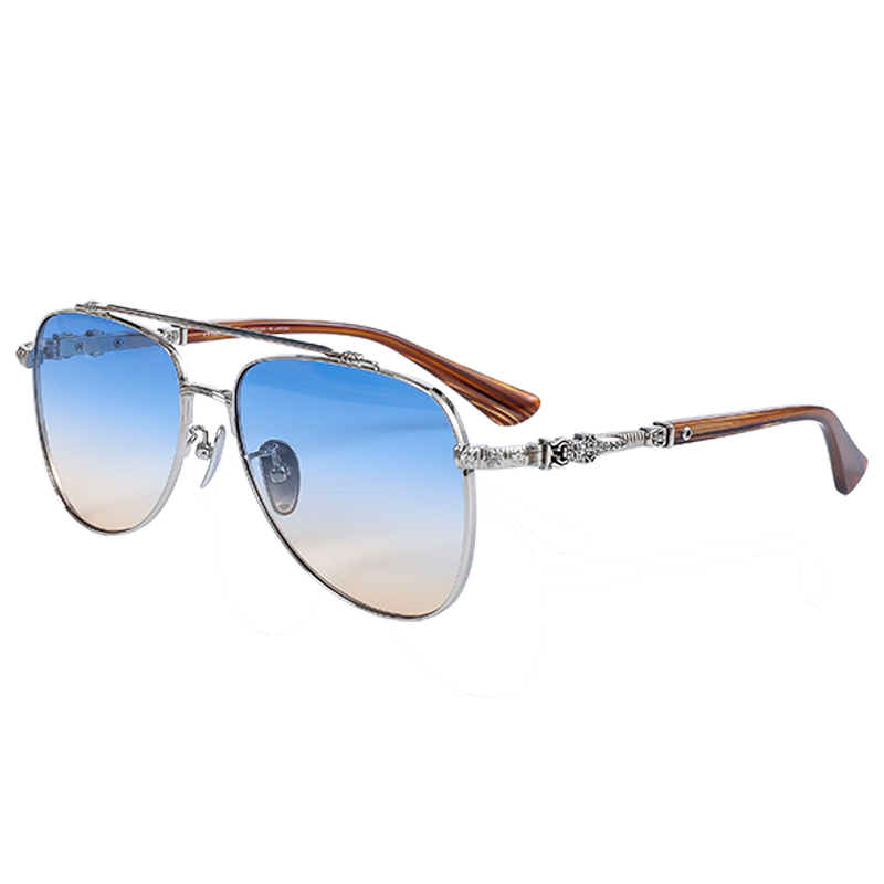 新品太阳镜蛤蟆镜大脸型复古彩色渐变色可配近视墨镜男女同款潮流