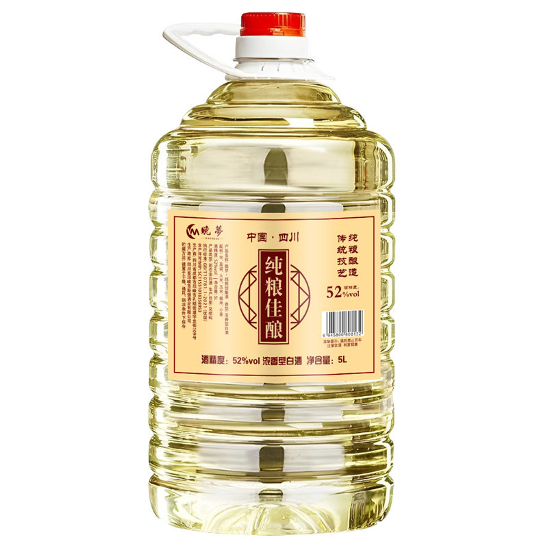 纯粮食纯粮佳酿晚梦5L浓香型52度