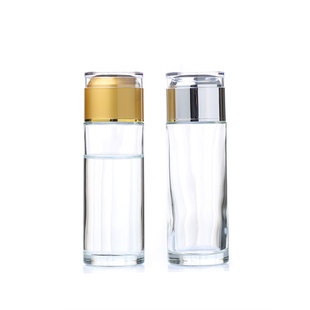 30g50g100ml玻璃分装瓶按压瓶护肤品面霜分装瓶精华分装瓶空瓶子