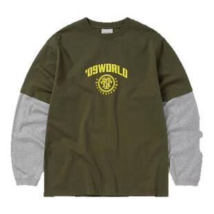 thisisneverthat® Layered L/S Tee 25春夏新款美式假两件长袖T恤