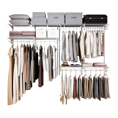 铂耐金属衣柜定制开放式衣帽间