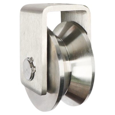 走量防腐不锈钢双轴承滑轮HVU型