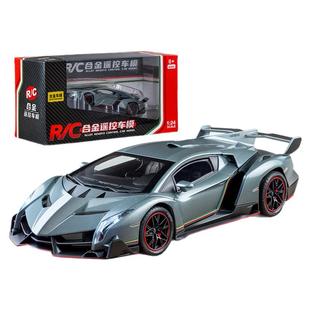 遥控合金兰博毒药汽车模儿童电动赛车收藏摆件玩具车男孩生日礼物