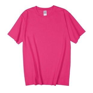 彩色t恤女宽松纯棉短袖伴娘服糖果色姐妹闺蜜装学生团体班服定制T