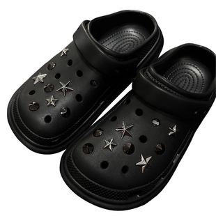 Michelle girl 星星铆钉洞洞鞋扣饰croc洞洞鞋diy适配可拆卸配饰