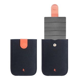 DAX层叠式抽拉卡包超薄渐变银行卡夹便携证件套迷你钱包名片卡套