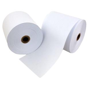 存取款机75*100流水打印纸，银行ATM专用75*98流水打印纸 双胶纸