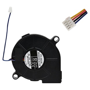 HI 5015涡轮鼓风热端风扇24V喉管冷却辅助散热风扇3D打印机配件