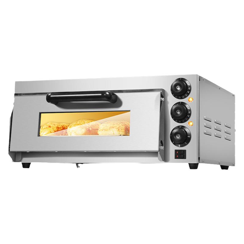 电烤箱商用单层披萨烤箱面包蛋糕披萨炉一层烘焙烤箱小型披萨烘炉