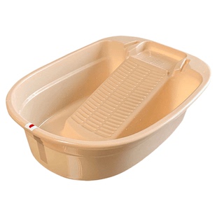 大号加厚塑料搓衣板学生宿舍洗衣盆一体宝宝洗衣服盆子家用水盆