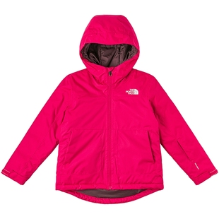 北面儿童滑雪服滑雪裤子女童Freedom防水保暖户外TheNorthFace