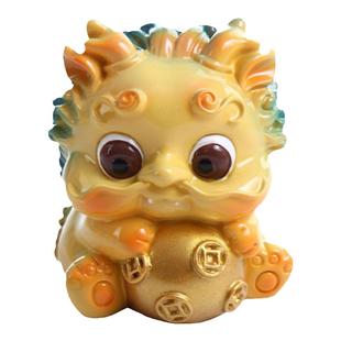 马年吉祥物公仔小貔貅麒麟招财镇宅摆件办公桌面工位装饰新年礼品