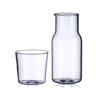 网红日式玻璃杯一壶一杯套装果汁饮料杯茶壶水杯茶杯牛奶杯早餐杯