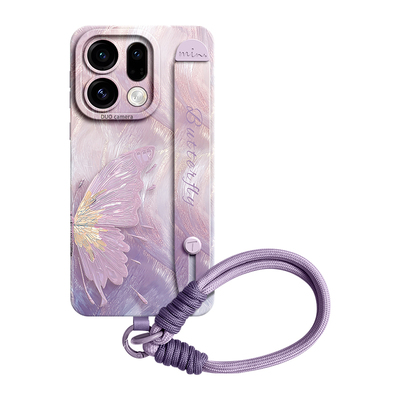 液态硅胶羽纱流彩！送腕带挂绳壳