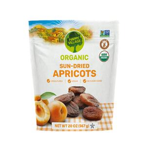 Happy Village土耳其有机杏干杏脯吊干杏果脯水果干杏肉零食567g