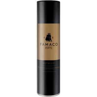 FAMACO金属皮革护理剂珠光银色金色铜色保养喷雾皮包上光保养鞋油