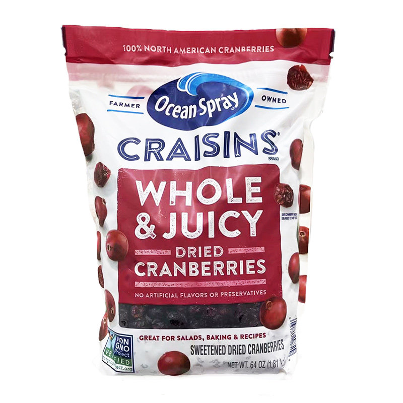美国oceanspray优鲜沛蔓越莓干