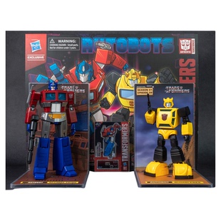 孩之宝 变形金刚Yolopark预组装可动模型G1擎天柱G1威震天 现货