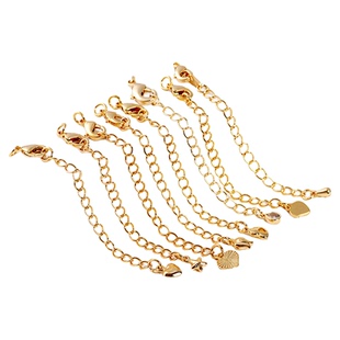 包18k金珍珠项链延长链diy带龙虾扣自制手链脚链尾链饰品配件材料