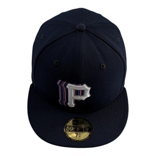 New Era/纽亦华 MLB 匹兹堡海盗队 棒球帽子 纪念款 全封 59FIFTY