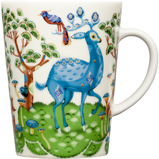 芬兰iittala魔幻童话森林陶瓷马克杯 创意北欧ins进口日本早餐