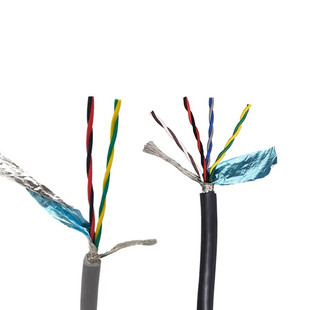 双绞屏蔽电缆RVSP2芯4芯6芯8芯10芯0.15 0.20.3平方485信号控制线