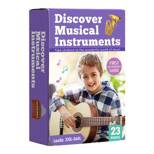 文脉书局 原版进口 点读版音乐启蒙 美国Xist-Discover Musical Instruments 乐器大探索23本