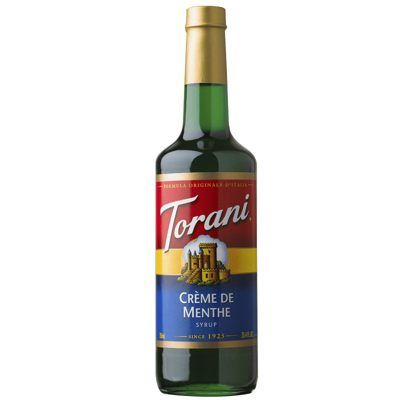 特朗尼torani绿薄荷味糖浆奶茶店