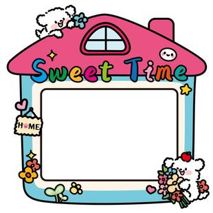 拍立得相框冰箱贴磁贴磁力贴5寸6寸照片磁性磁吸小卡展示边框贴