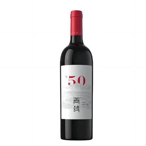 【贺兰红N50】西鸽酒庄18年贺兰红N50赤霞珠蛇龙珠混酿葡萄酒