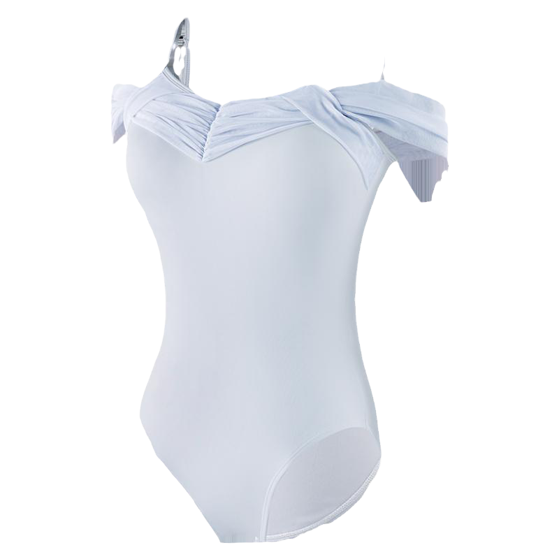成人吊帶舞蹈服女藝考芭蕾舞服基訓(xùn)連體服高胯形體服練功服體操服