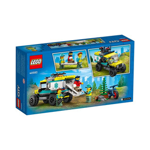 【自营】LEGO乐高40582越野救护车紧急救援益智拼装积木玩具礼物
