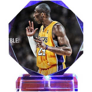 生日礼物库里科比手办詹姆斯水晶灯送男生篮球周边创意摆件纪念品