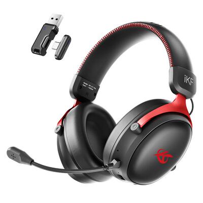 iKF V11 Pro四模电竞耳机头戴式2.4g蓝牙无线电脑麦7.1游戏三角洲