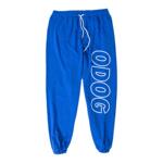 O-DOG 线描LOGO长裤 基础款镂空不加绒爆款黑蓝两色宽松运动裤