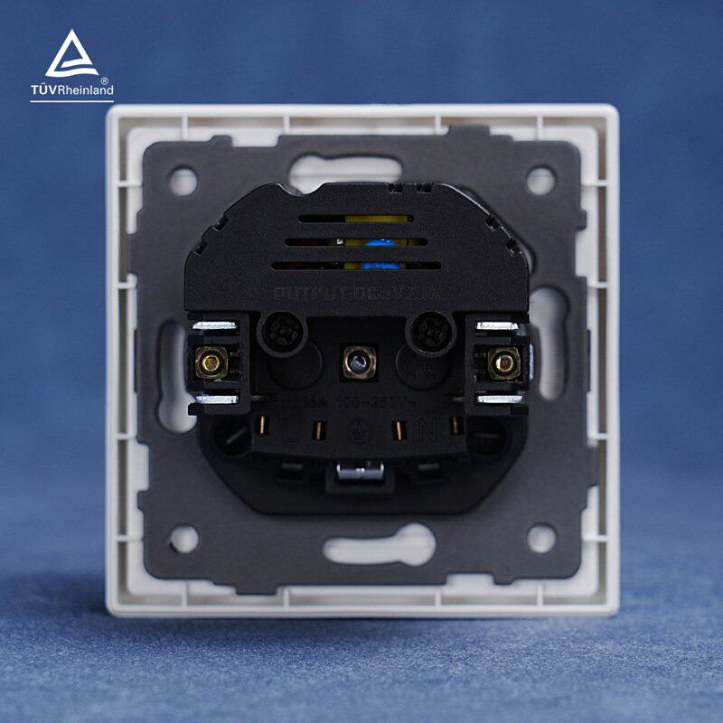 新品大板欧规插座80USB德250V/16A墙壁USB-CUSB-A插插座端口和型