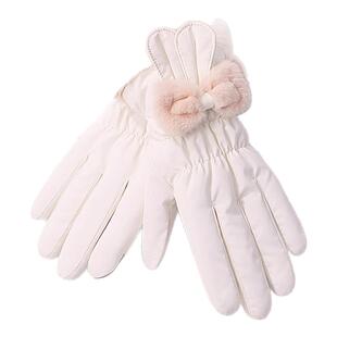 手套女2025冬季加绒加厚骑行电动车可触屏冬天防风防寒保暖棉手套