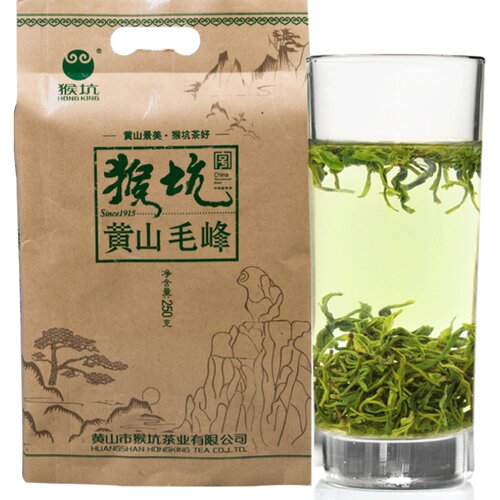 【2026新茶】猴坑揉捻黄山毛峰安徽绿茶实惠袋装250g安徽春茶茶叶