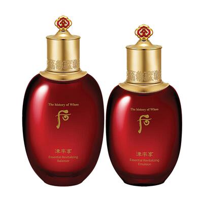 whoo后津率享爽肤水乳液补水保湿滋润紧致肌肤改善细纹旗舰店正品