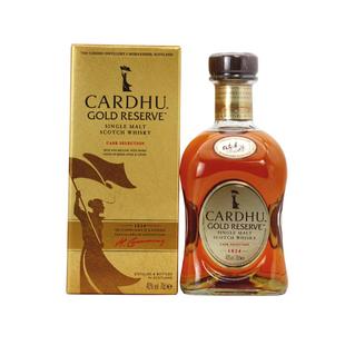 卡杜金牌珍藏单一麦芽威士忌700ml家豪基酒英国原装进口洋酒行货