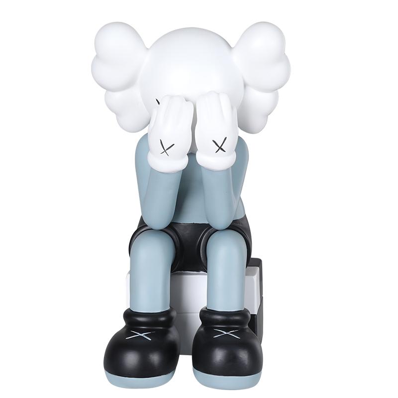 潮玩公仔玩偶摆件装饰品kaws