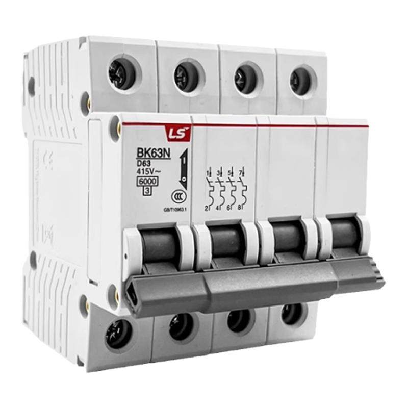 原装LS小型断路器空气开关BK63N/1P2P3P/1A6A10A20A32A40A63A/BKN