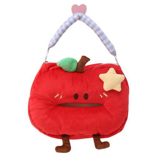 默默爱 创意苹果纸巾袋壁挂式大容量家用客厅宿舍床头车载抽纸盒