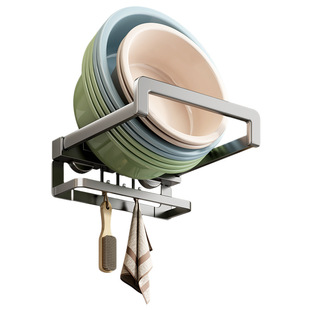 吸盘脸盆收纳架免打孔卫生间盆架浴室神器壁挂厕所盆子折叠置物架